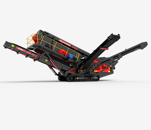 履帶式移動破碎篩分站